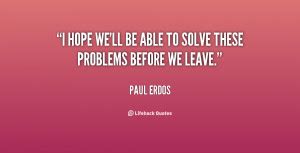 Paul Erdos Quotes. QuotesGram