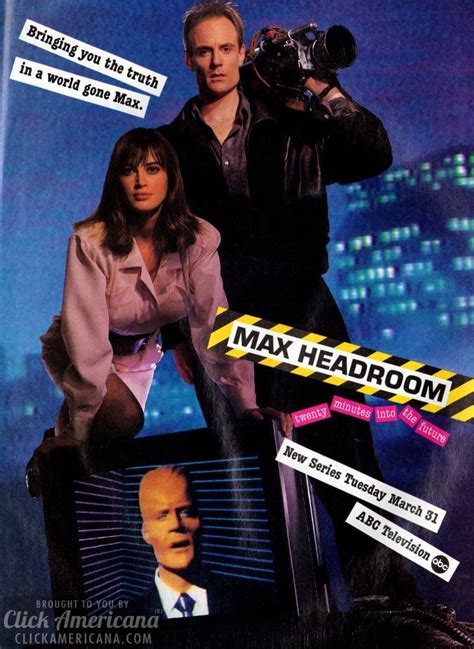 Max Headroom: 20 minutes into the future (1987) - Click Americana