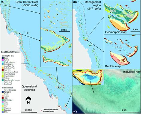 A demonstration of the varying spatial scale and detail possible from... | Download Scientific ...