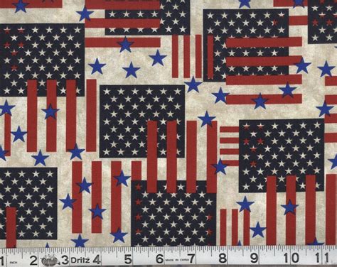 AMERICAN PATRIOTIC USA Flag Fabric 100% Cotton Sewing Quilting - Etsy