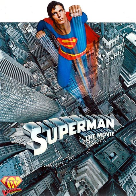 superman 1978 poster | Superman movies, Superman, Superman photos