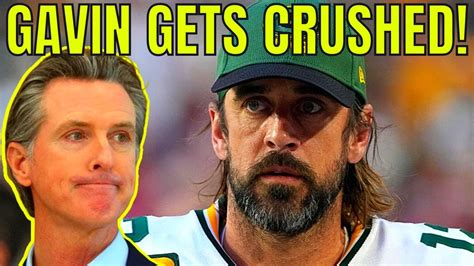 Packers' Aaron Rodgers DESTROYS Gavin Newsom Policies! California Has ...