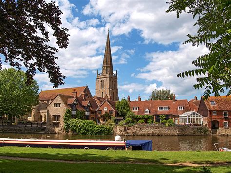 Desktop Wallpapers England Abingdon, Oxfordshire Rivers Marinas