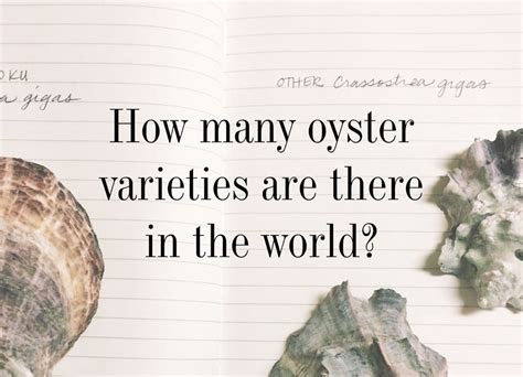 How many oyster varieties are there in the world? | Pangea Shellfish Company