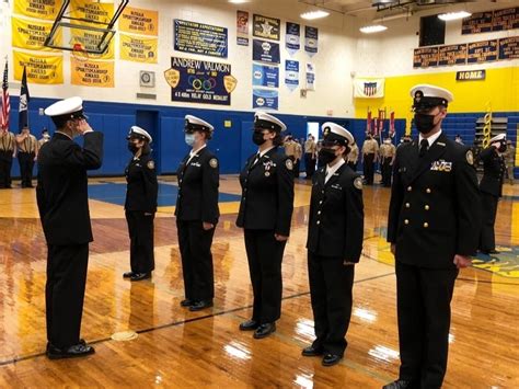 Manchester High School Navy Junior ROTC Earns Unit Award | Manchester ...