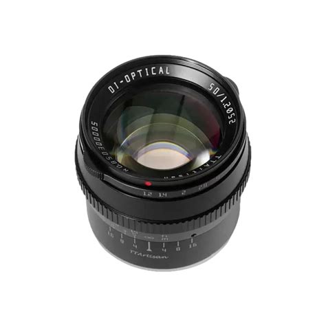 TTArtisan 50mm f/1.2 for Sony E-Mount (Black) – camera.co.id