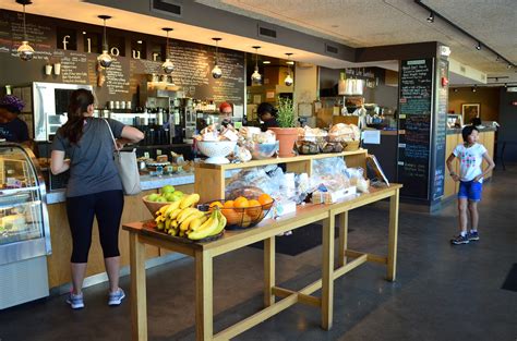 Retail Table, precedent Flour Bakery Flour Bakery, Sticky Buns, Bread Rolls, Bagel, Breakfast ...