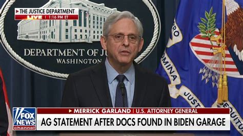 AG Garland appoints special counsel to investigate Biden classified ...