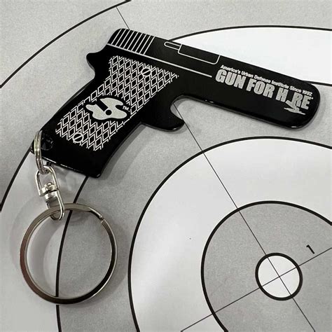 Bottle Opener Keychain | Gun For Hire