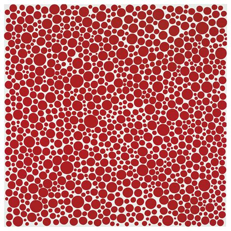 Yayoi Kusama (b. 1929) , Red Dots | Christie's