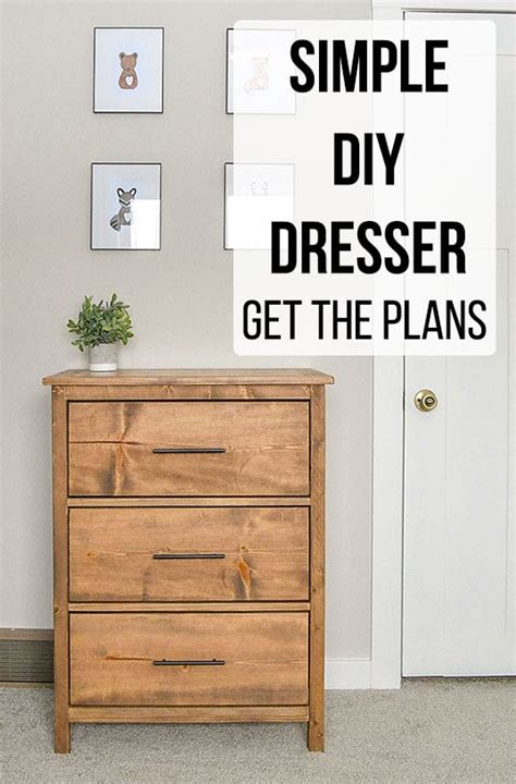 16 Fantastic DIY Dresser Plans & Ideas