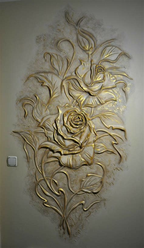 #gesso | Plaster wall art, Drywall art, Mural wall art