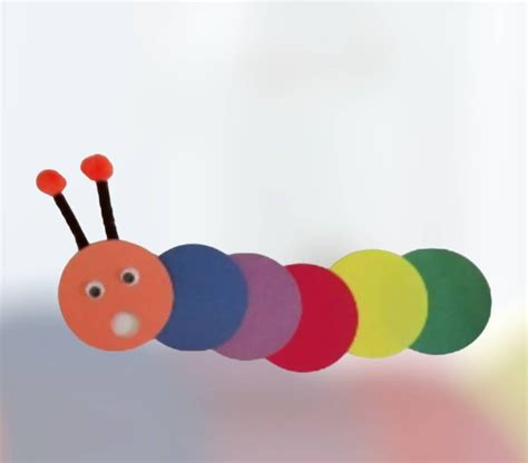 Caterpillar Paper Craft Kit for Kids Preschool Craft - Etsy