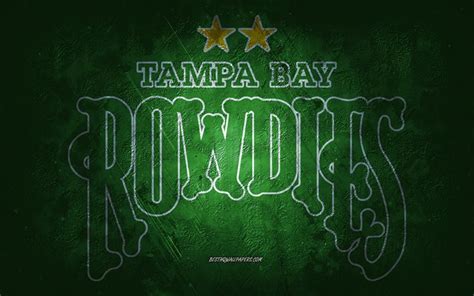 Download wallpapers Tampa Bay Rowdies, American soccer team, green ...