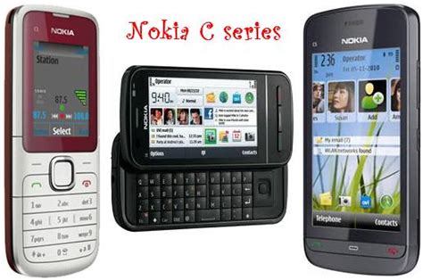 mobile prices , cell phones: Nokia C series mobile prices