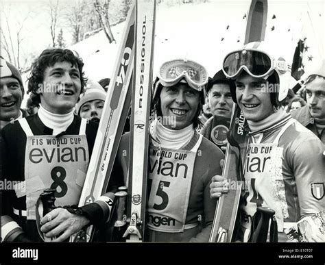 Jan. 01, 1974 - Collombin Wins The Lauberhorn Downhill Race: Winner Stock Photo: 69474951 - Alamy