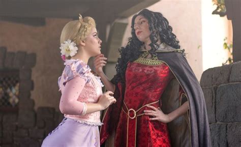 Rapunzel and Mother Gothel Cosplays | Rapunzel, Rapunzel cosplay ...