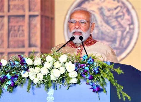 Prime Minister Narendra Modi during a public rally