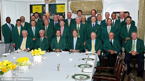 The Masters' iconic green jackets cost just £4.85 to be dry cleaned | Daily Mail Online