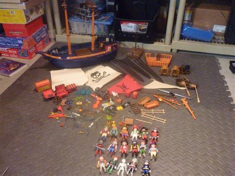 Playmobil Pirate Ship Parts and Accessories-119 Pcs plus 56 Coins ...