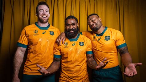 Rugby World Cup: ASICS unveil iconic ‘Wallaby Gold’ jersey for 2023 ...