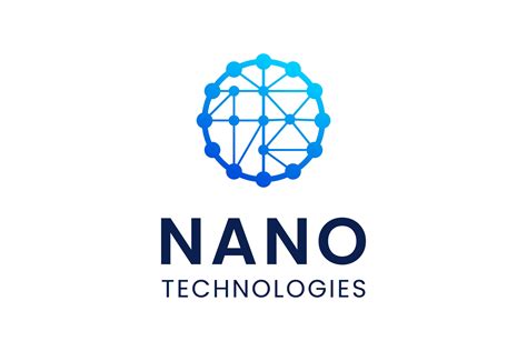 Nano Tech Logo with Molecule Symbol Illustration par artKULO · Creative ...