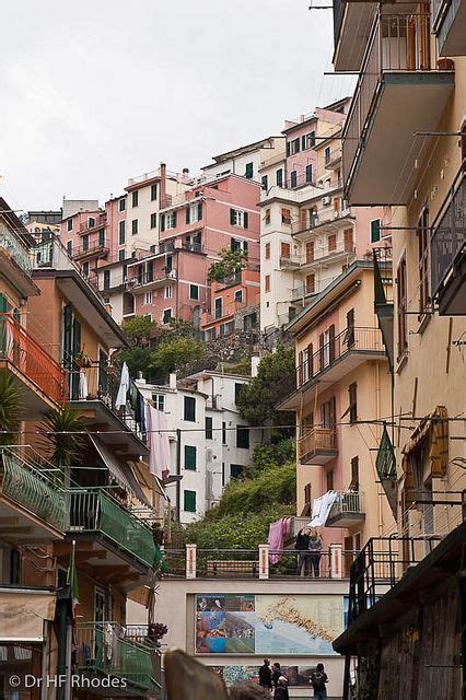 Manarola Italy Street Map