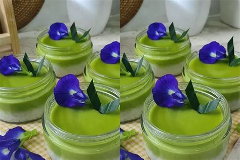 Resep Kuih Seri Muka Pandan In Jar Dessert Melayu yang Mudah Diikuti di Rumah untuk Sajian Buka ...