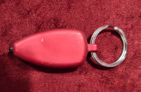 Red And Black Plastic LED Flashlight Keychain, Size: 4 Inch at Rs 50/piece in Indore