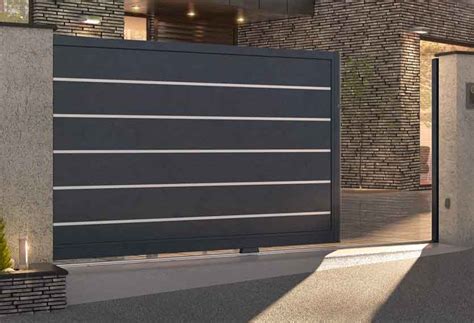 Residential Electric Gates | Residential Sliding Electric Metal Gates | UK