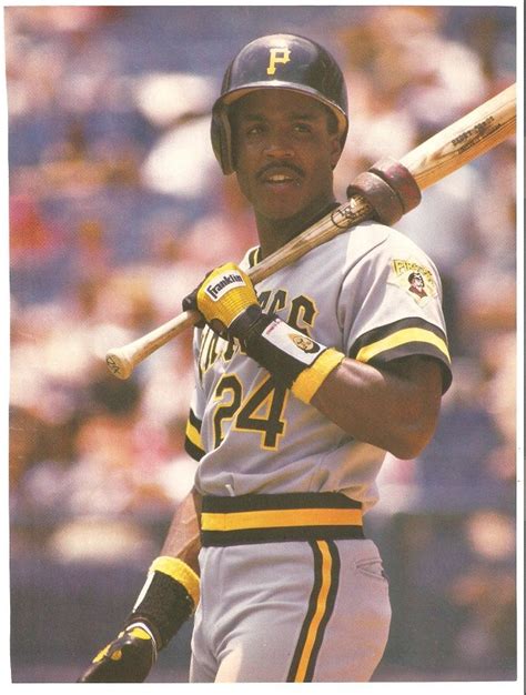 Pittsburgh Pirates Barry Bonds 1990 Pinup Photo