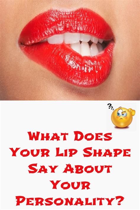 What Does Your Lip Shape Say About Your Personality? | Lip shapes, Lips, Personality