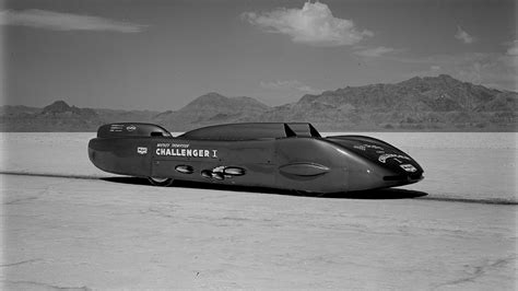 Archive Photos of Micky Thompson and the Challenger 1 on the Bonneville ...