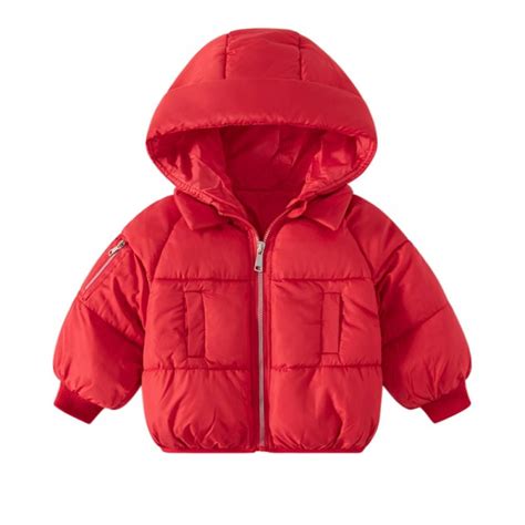 GYRATEDREAM 1-6T Baby Boys' Girls' Water-Resistant Puffer Jacket Hooded Winter Coat for Infant ...