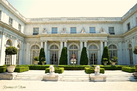 Rosemary & Thyme: Summer Travel Series ~ Rosecliff Mansion Newport, RI