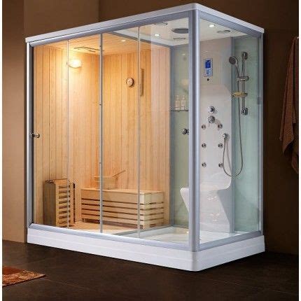 Steam Sauna Combination | Home Steam Room | Steam Spa Shower Kit ...