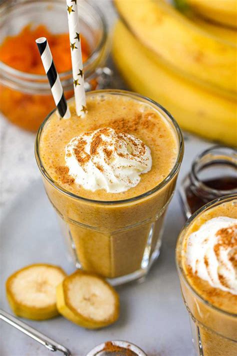 Pumpkin Smoothie With Almond Milk