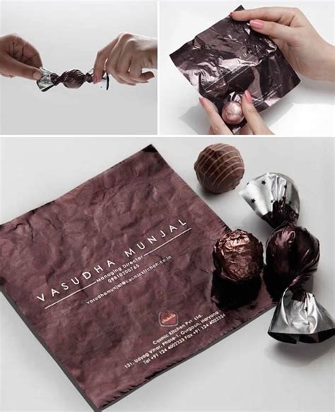 Chocolate Business Card - Neatorama