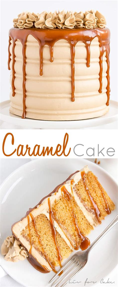 Caramel Cake (Salted Caramel Cake) | Liv for Cake