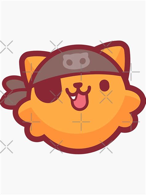 "Piffle Ball Pirate" Sticker for Sale by Hipster Whale | Redbubble