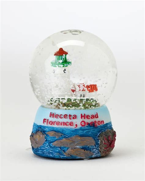 Heceta Head Lighthouse Snow Globe - Heceta Head Lighthouse | Snow globes, Christmas decor ...