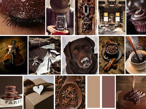 Chocolate Brown Moodboard Inspiration: Decorating With Brown