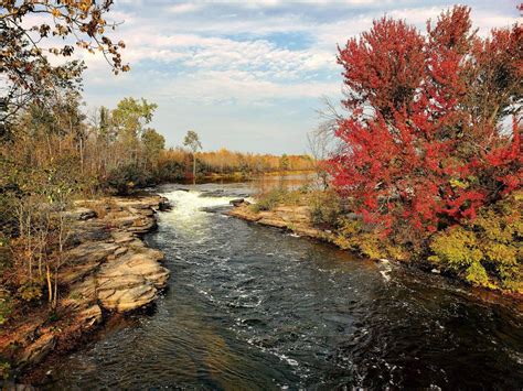 Beautiful Fall Day on the Bonnechere River - Corel Discovery Center