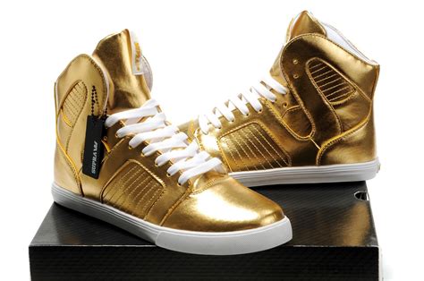 Gold shoes, Expensive shoes, Gold