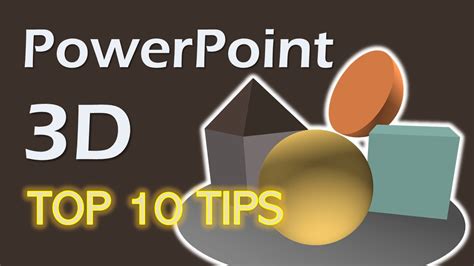 How to Make 3D Models In PowerPoint - Top 10 Tips - PowerPoint 2019 Tricks - QuadExcel.com