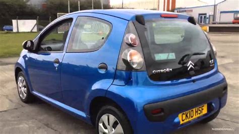 CITROEN C1 SPLASH BLUE 2010 - YouTube