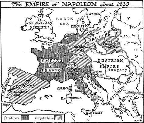 Napoleon Italy Map