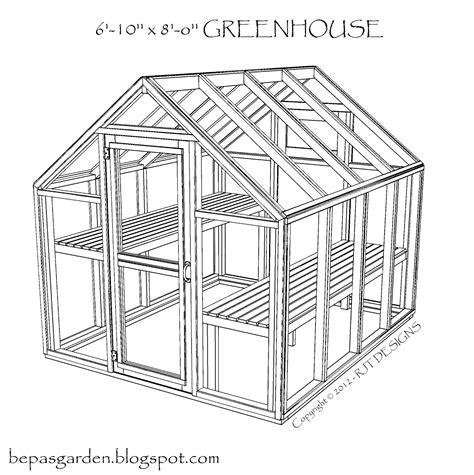 Bepa's Garden: Greenhouse Plans