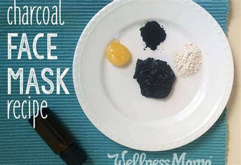 DIY Charcoal Face Mask Recipe (Only 3 Ingredients!) | Wellness Mama