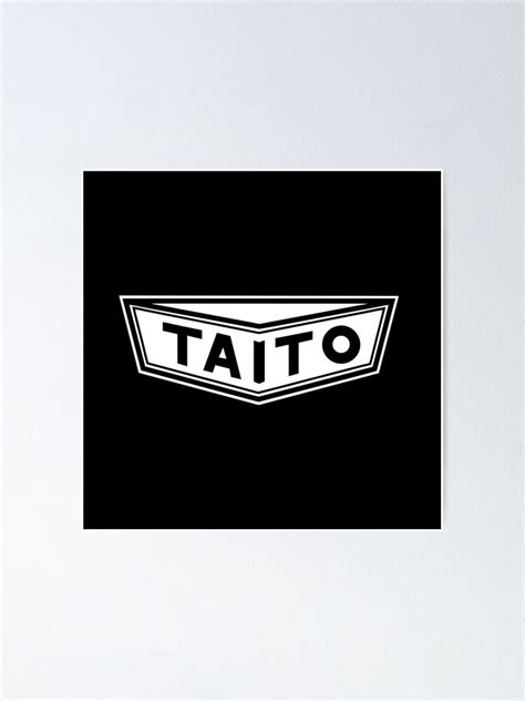 "TAITO-LOGO" Poster for Sale by JamesBoelter710 | Redbubble